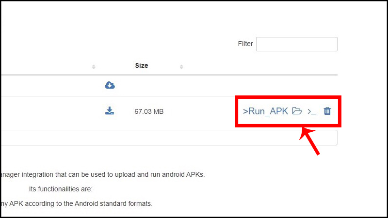 Chọn Run APK để khởi động ứng dụng Zalo trong nền giả lập.